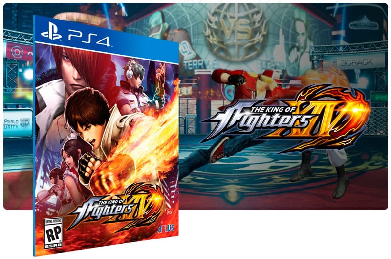Banner do game The King Of Fighters XIV para PS4