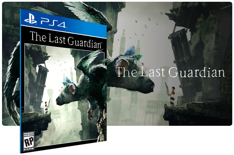 Banner do game The Last Guardian para PS4