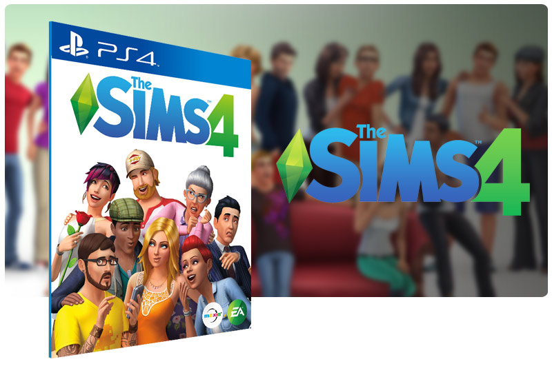 Banner do game The Sims 4 para PS4