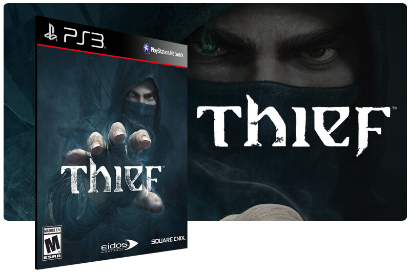 Banner do game Thief para PS3