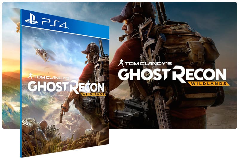 Banner do game Tom Clancy’s Ghost Recon Wildlands Standard Edition para PS4