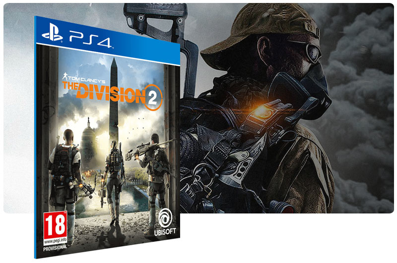 Banner do game Tom Clancy’s The Division 2 Standard Edition para PS4