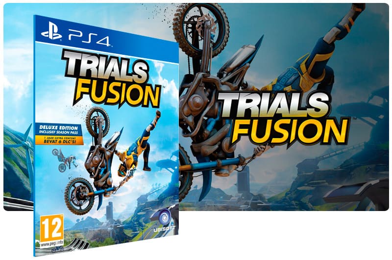 Banner do game Trials Fusion para PS4