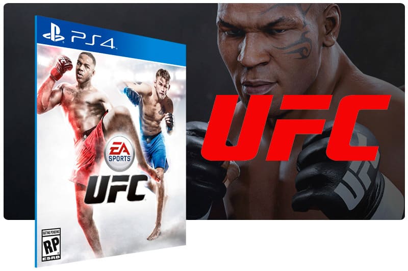 Banner do game UFC para PS4