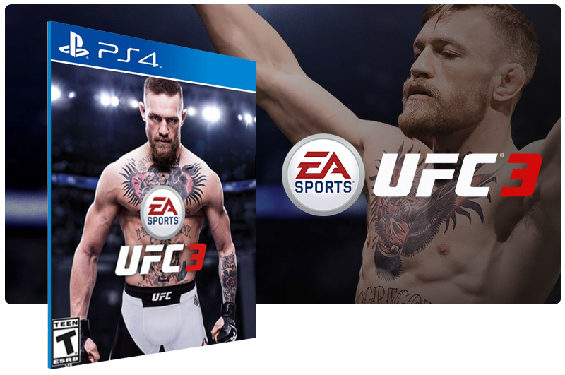 Banner do game UFC 3 Standard Edition para PS4