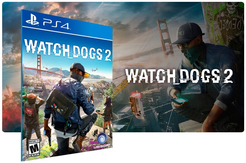 Banner do game Watch Dogs 2 para PS4