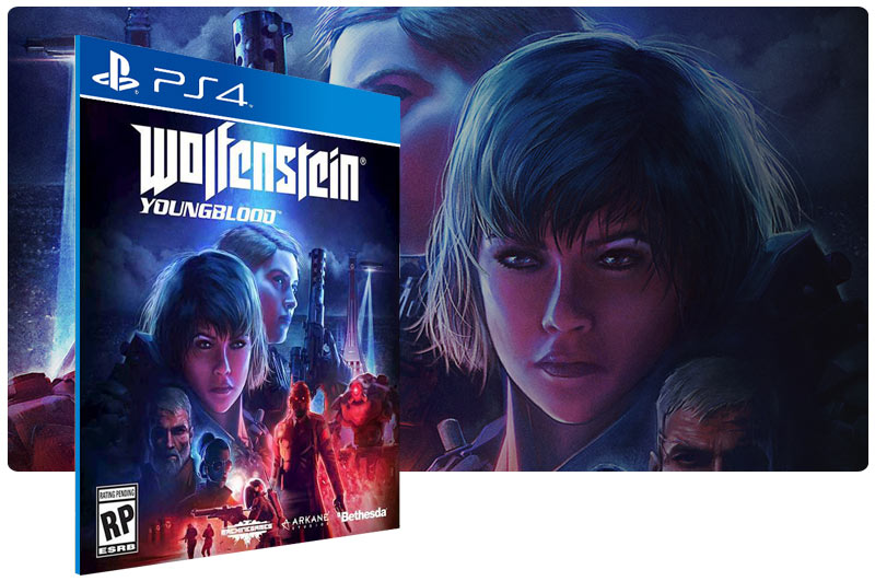 Banner do game Wolfenstein: Youngblood para PS4