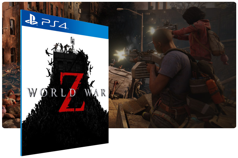 Banner do game World War Z para PS4