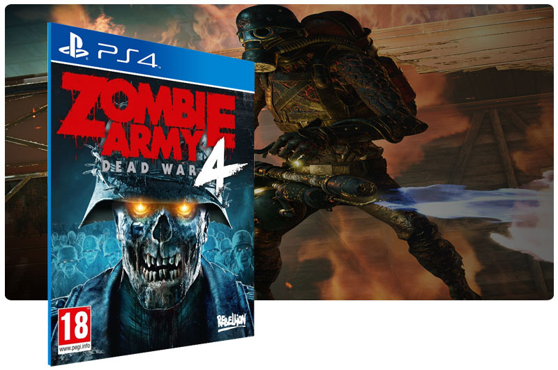 Banner do game Zombie Army 4: Dead War para PS4