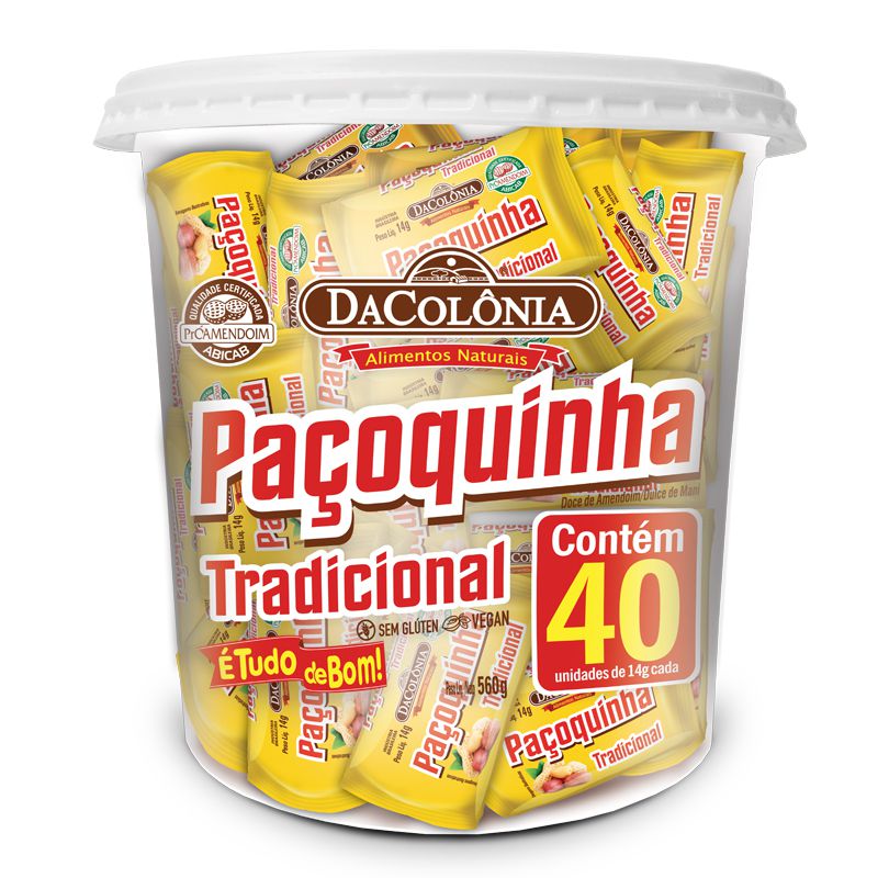  Pacoquinha Tradicional Doce de Amendoim 1008 gr. - 56