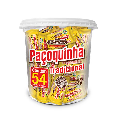  Pacoquinha Tradicional Doce de Amendoim 1008 gr. - 56