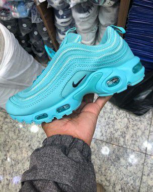 nike air max 97 feminino azul