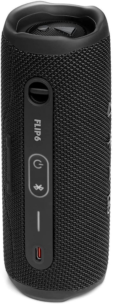 Caixa de Som Portátil JBL Flip 6 Bluetooth Preta JBLFLIP6BLK - Bem