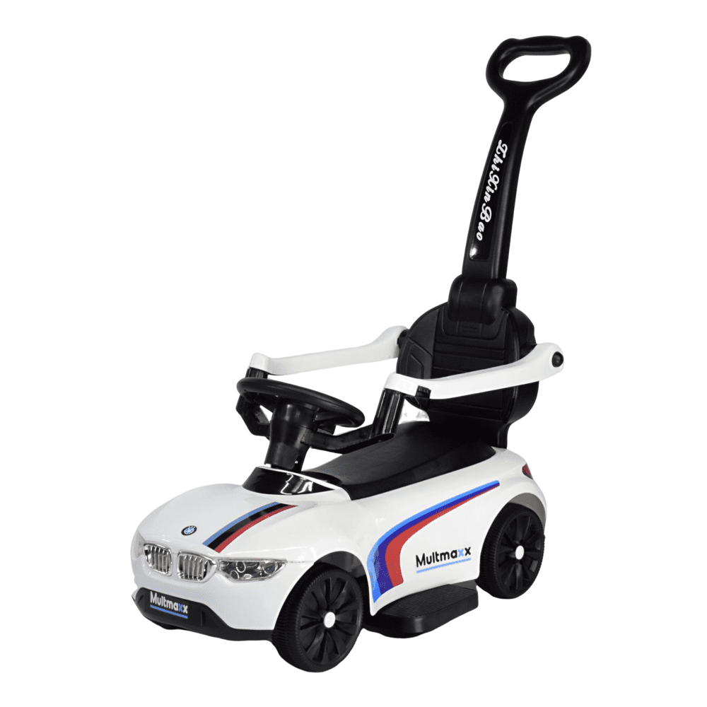 Carrinho de Passeio infantil com Empurrador Branco Multmaxx MTX076