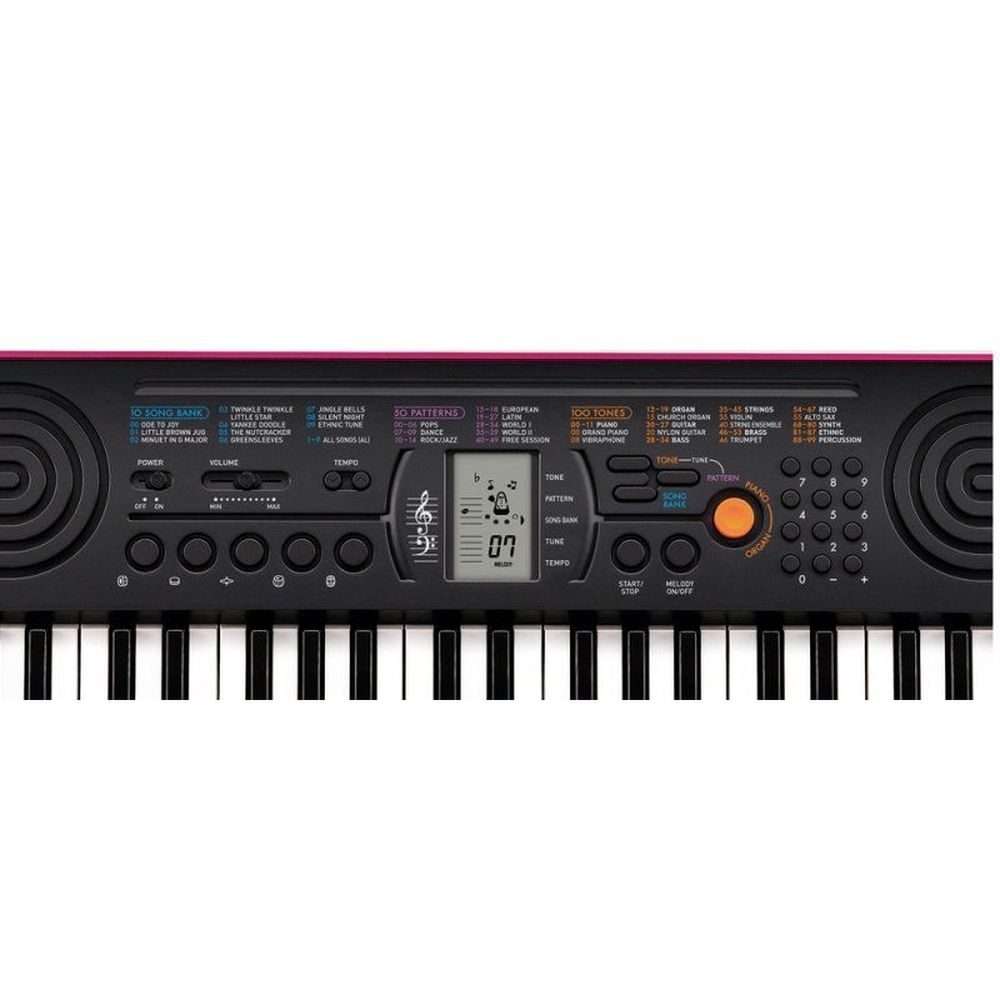 Teclado Musical Casio Infantil SA78 Rosa