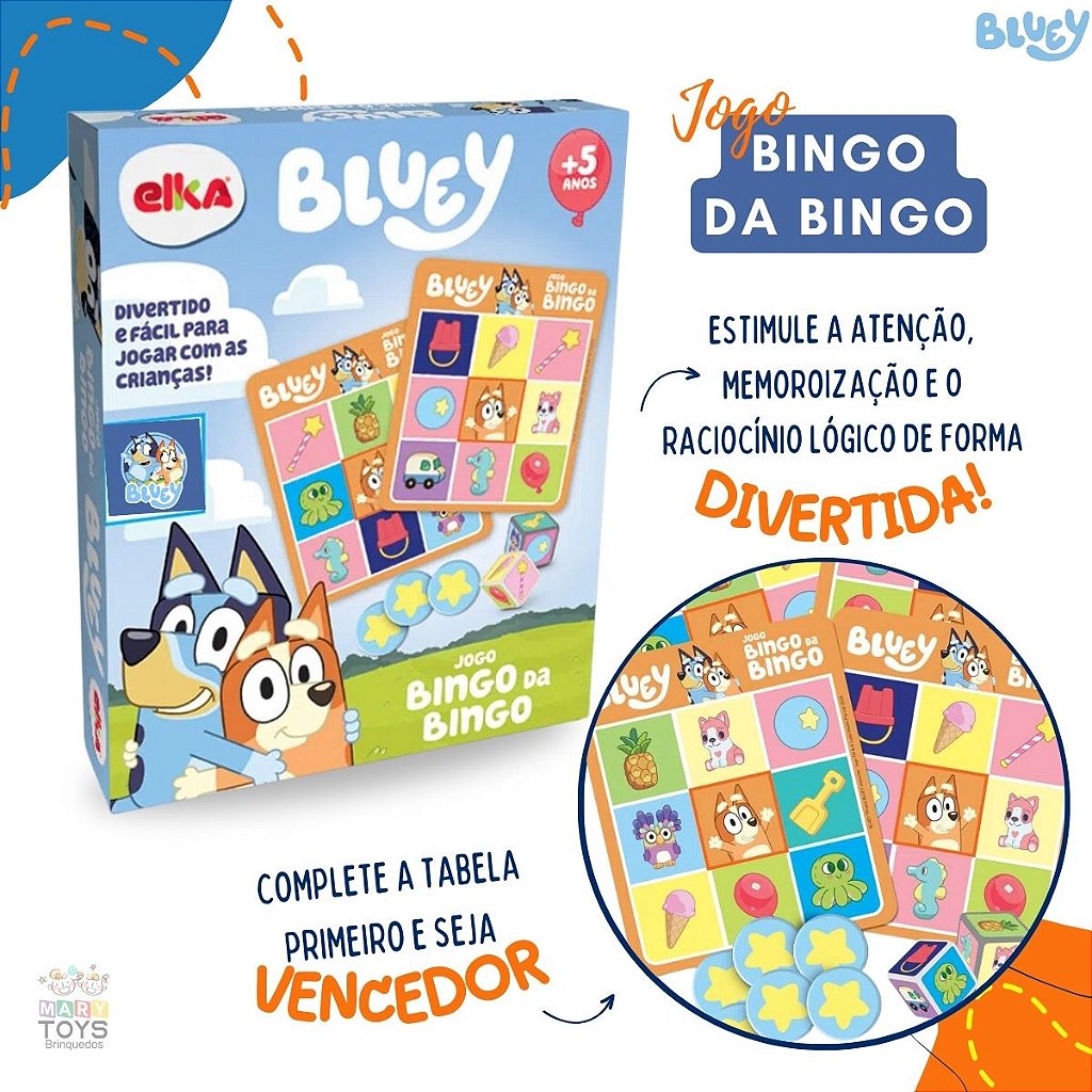 Jogo de Bingo - Galinha Pintadinha - 61 Peças - Brincadeira de