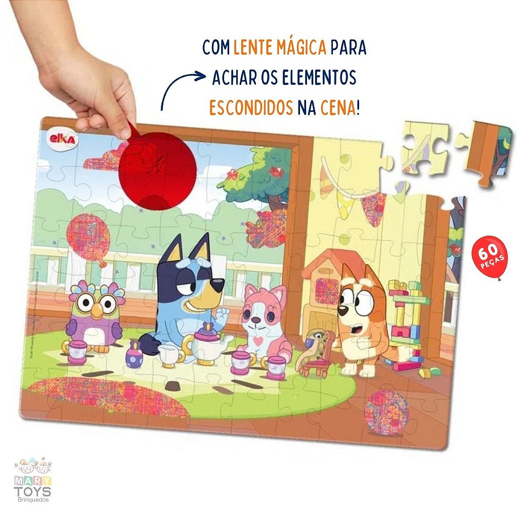 Jogo Bingo Da Bingo - Bluey - Mary Toys Brinquedos