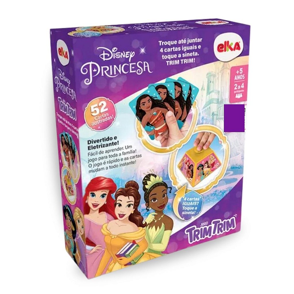 Jogo de Bingo Princesas Disney