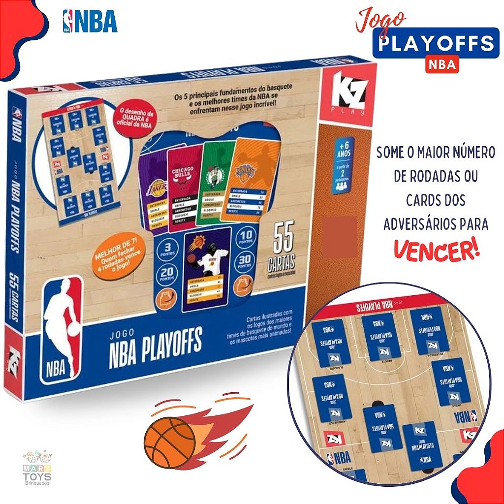 Quebra-cabeça 200 Peças - NBA - Mary Toys Brinquedos