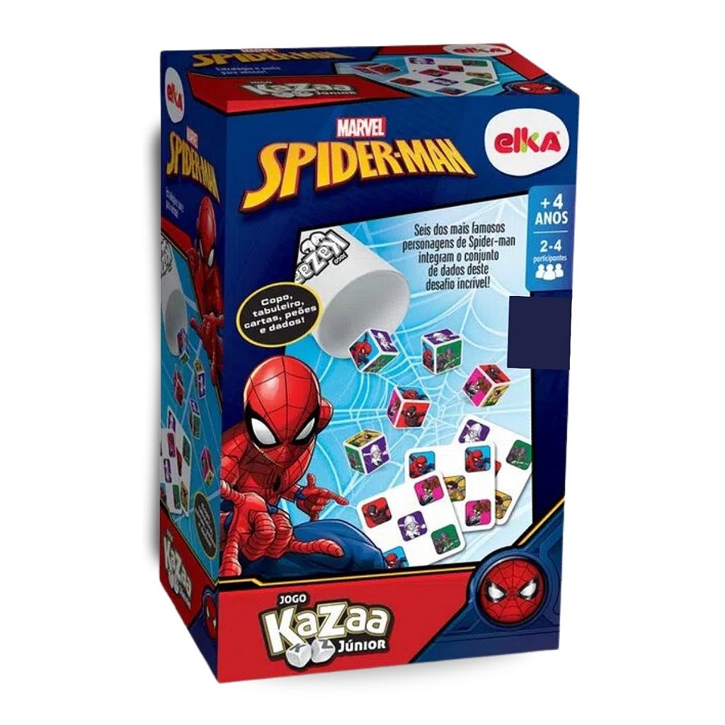 Jogo Kazaa - Homem-Aranha - Mary Toys Brinquedos