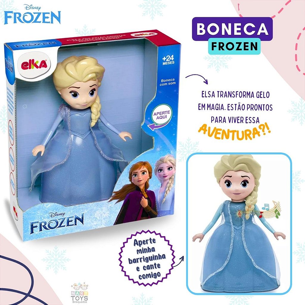 Jogo de Trilha Infantil - Frozen - Disney - Elka