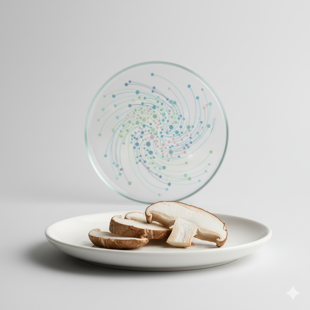 Cogumelos e saúde intestinal – polissacarídeos