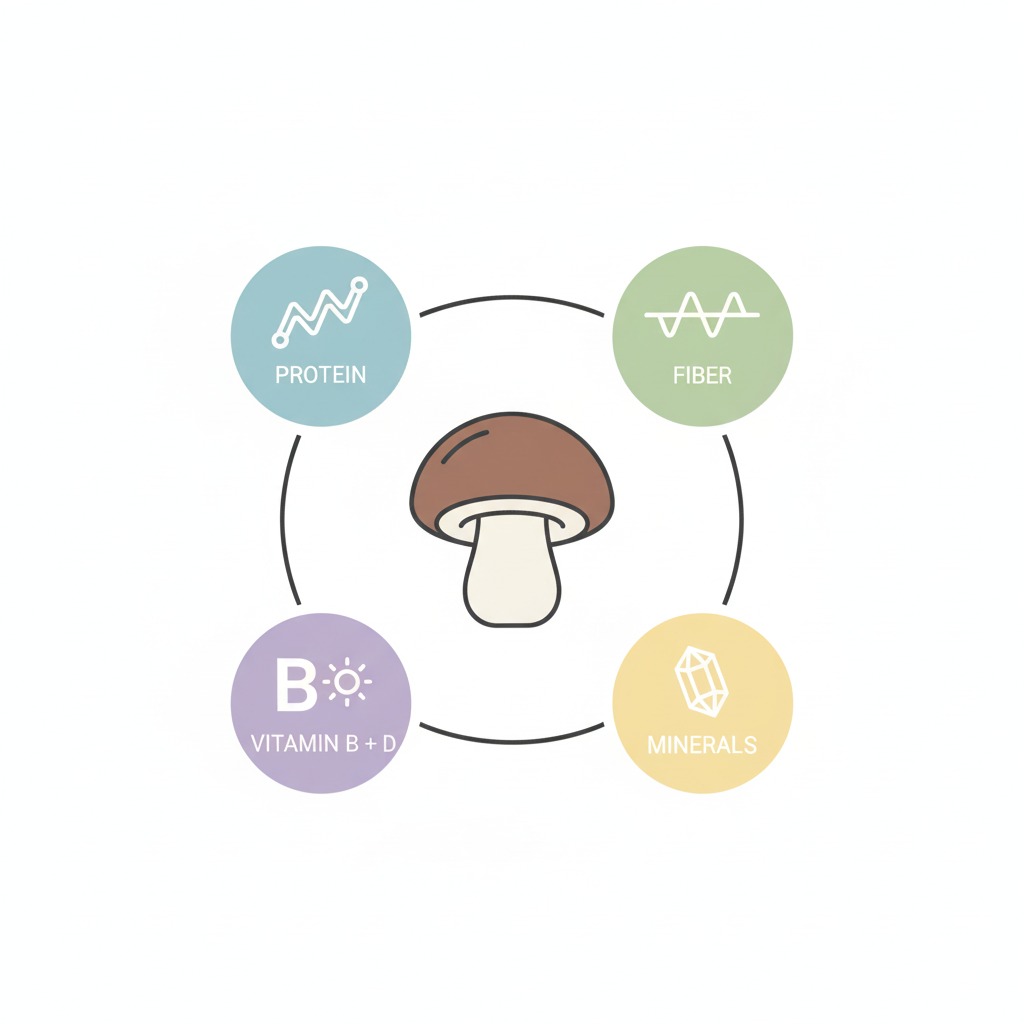 Estrutura de fibras dos cogumelos: beta-glucanas e quitina como prebióticos