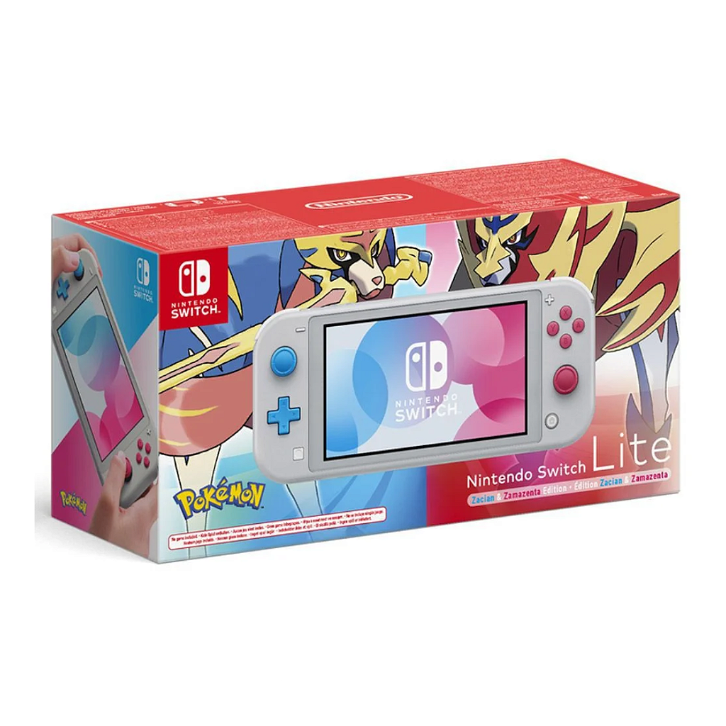 Console Nintendo Switch Lite 32GB Edição Pokémon Zacian e