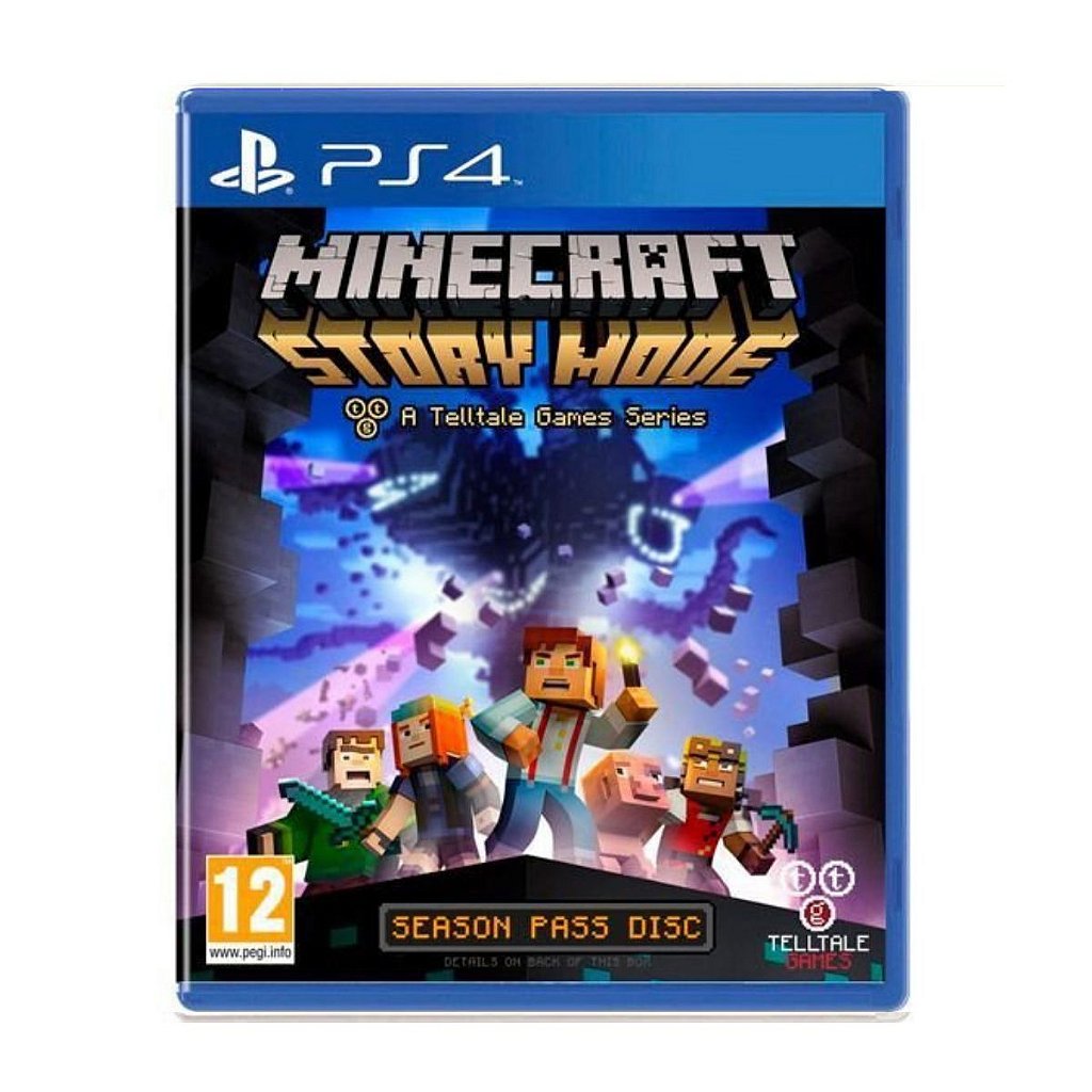 Jogo Minecraft Story Mode - PS4 - Sl Shop - SL Shop - A melhor