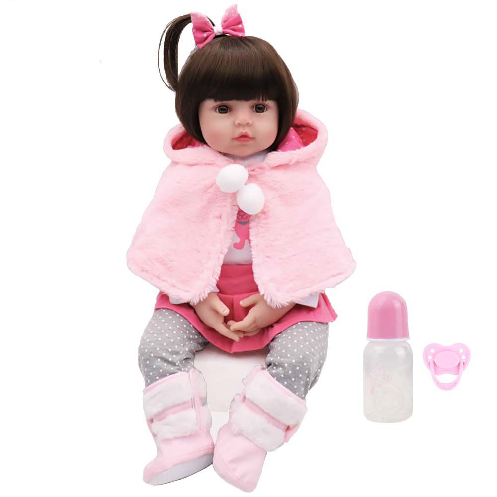 Boneca Bebe Reborn Laura Baby 18 Polegadas 47 Cm Silicone Bebe Realista Menina A Mais Linda E Muitos Acessorios Npk Dolls Boneca Bebe Reborn Laura Baby 18 Polegadas 47 Cm Silicone Bebe Realista Menina A Mais Linda E Muitos Acessorios Npk Dolls