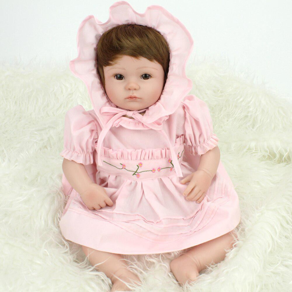 Boneca Bebe Reborn Laura Baby 40 Cm Boneca Bebe Reborn Laura Baby Bebe Recem Nascido Reborn Realista Boneca De Silicone Npk Dolls