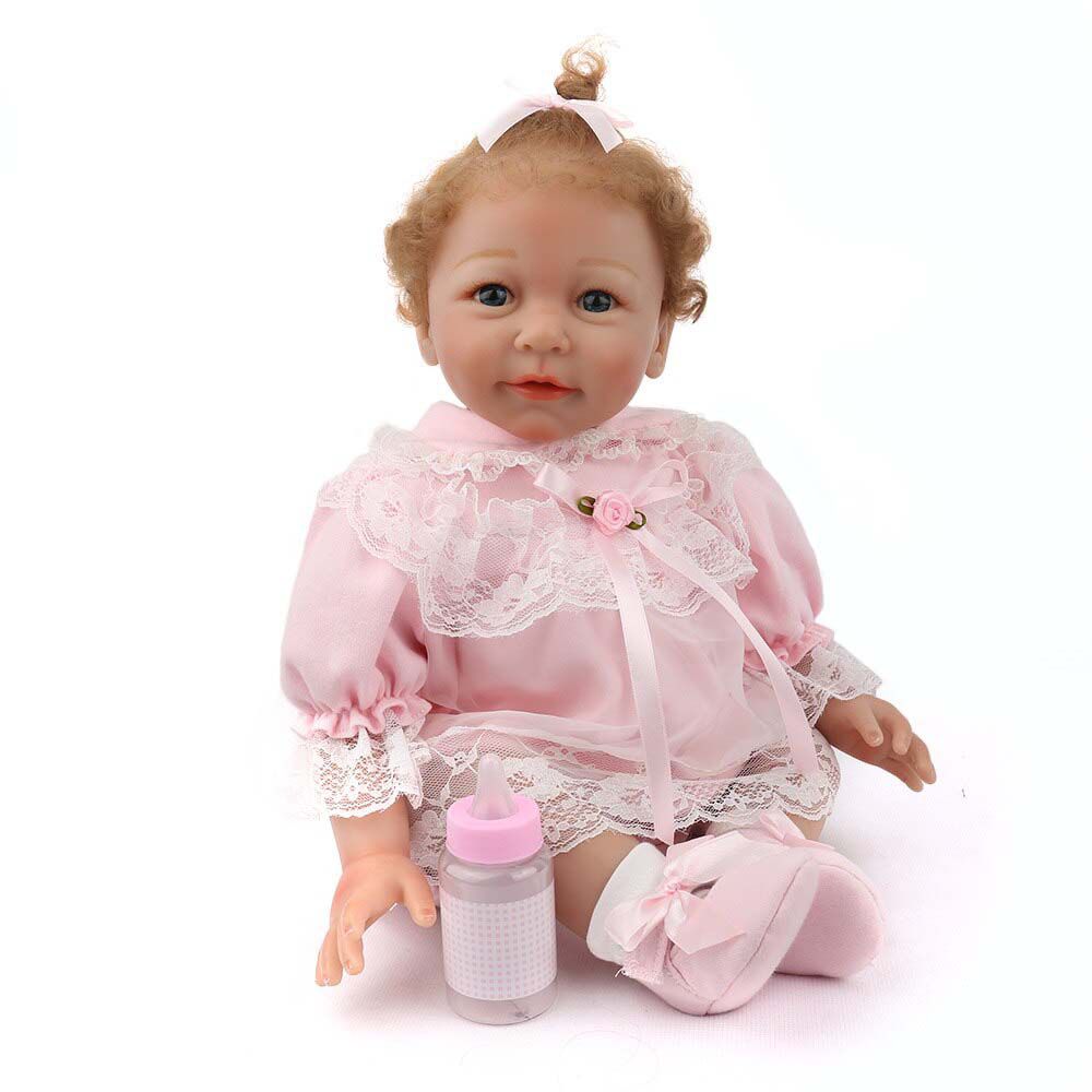 Boneca Bebe Reborn Laura Baby 55 Centimetros Silicone Renascer Bebe Feito A Mao Muito Realista Cabelos Cacheados Npk Dolls Boneca Bebe Reborn Laura Baby 55 Centimetros Silicone Renascer Bebe Feito A Mao Muito Realista Cabelos Cacheados Npk Dolls