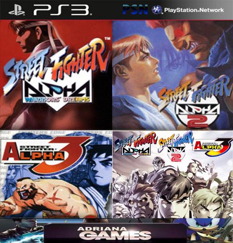 Street Fighter Alpha 1 (Clássico Ps1) Midia Digital Ps3 - WR Games Os  melhores jogos estão aqui!!!!