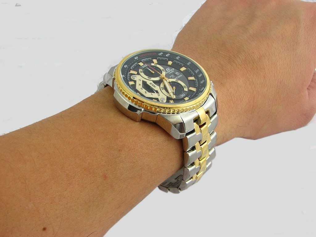 casio edifice dourado original
