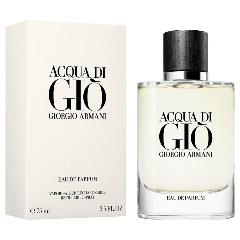 GIORGIO ARMANI ACQUA DI GIO MASCULINO EAU DE PARFUM Beaty Outlet Perfumes Importados