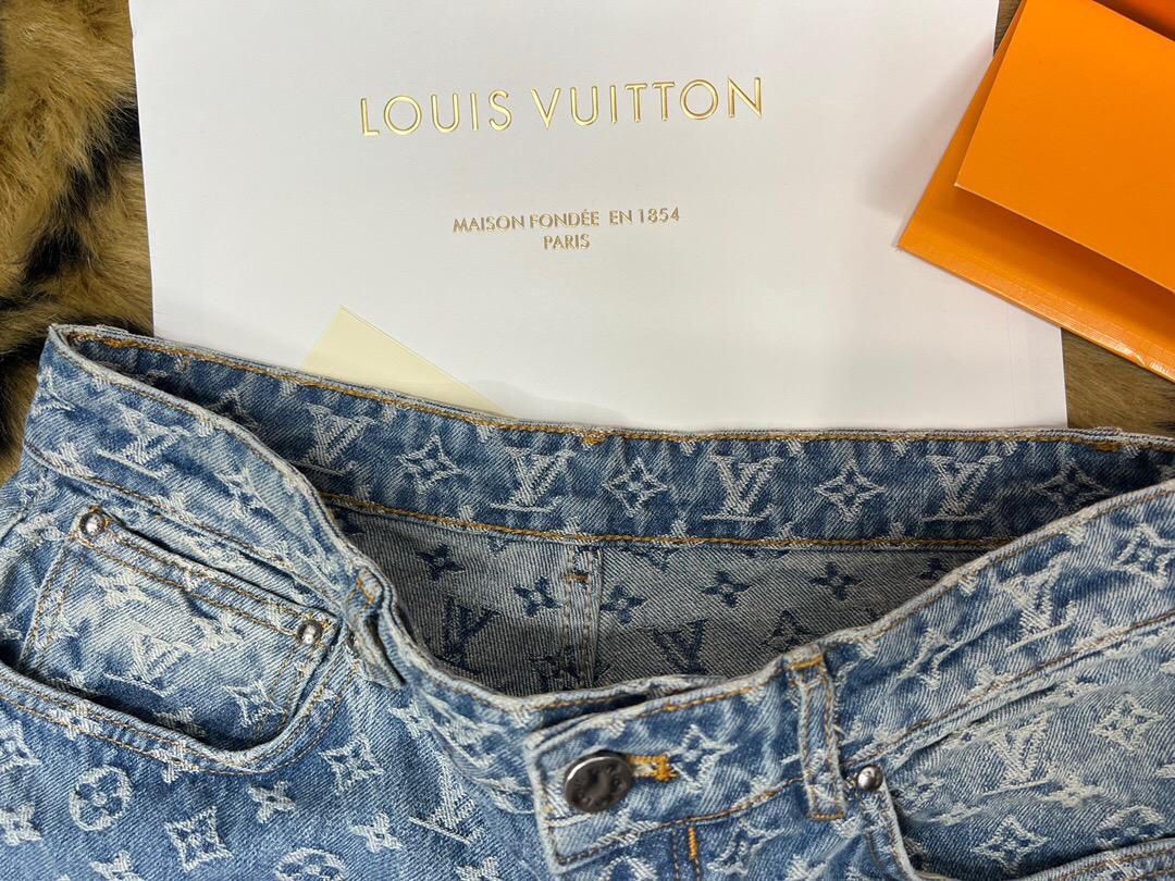 Calça Jeans Louis Vuitton Baggy Indigo - Encomenda - Rabello Store