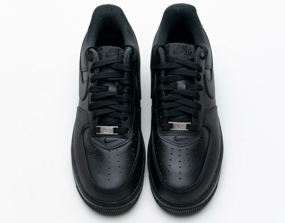 Tênis Nike Air Force 1 Low x Supreme Black Preto - LK Sneakers