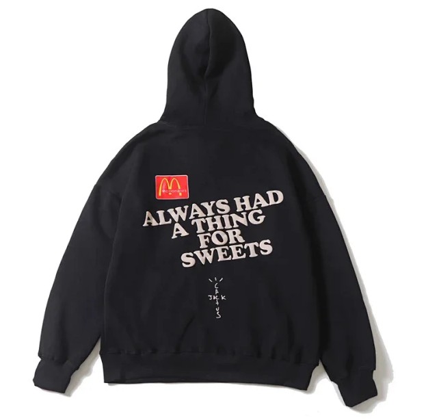Travis Scott Apple Pie Hoodie Travis Scott X Mcdonald's