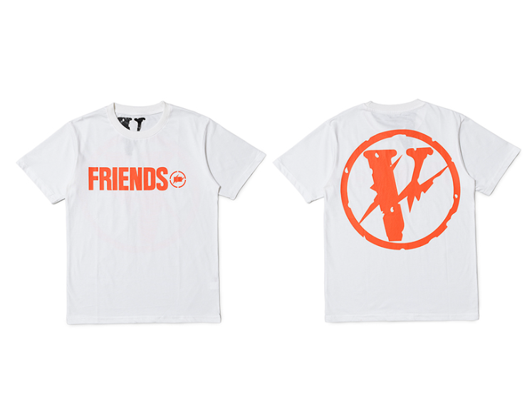 Camiseta VLONE Fragment Friends branco - Encomenda - Rabello Store 