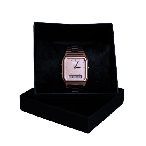 Relogio Casio Vintage AQ 230 Rose Pronta Entrega Rabello Store Tenis Vestuarios Lifestyle e muito mais