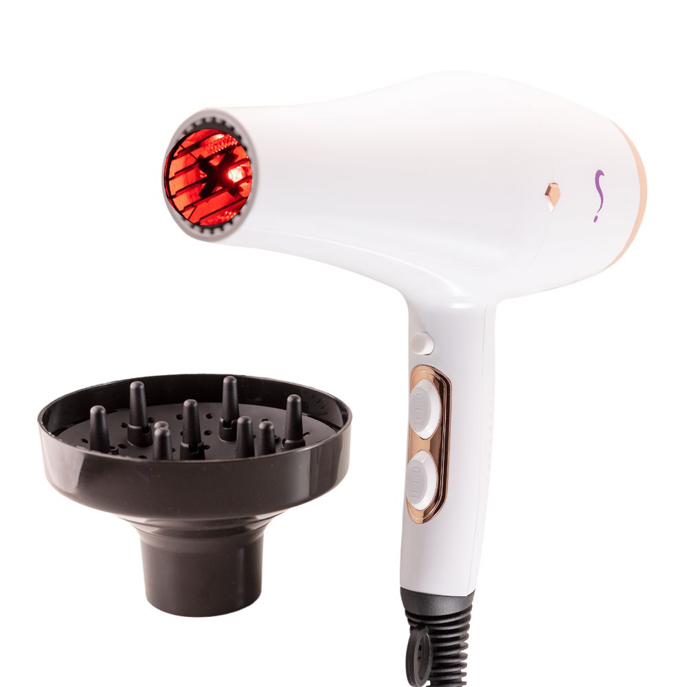 Secador De Cabelo Bee Com Difusor - 1800w - 110v - Novidade