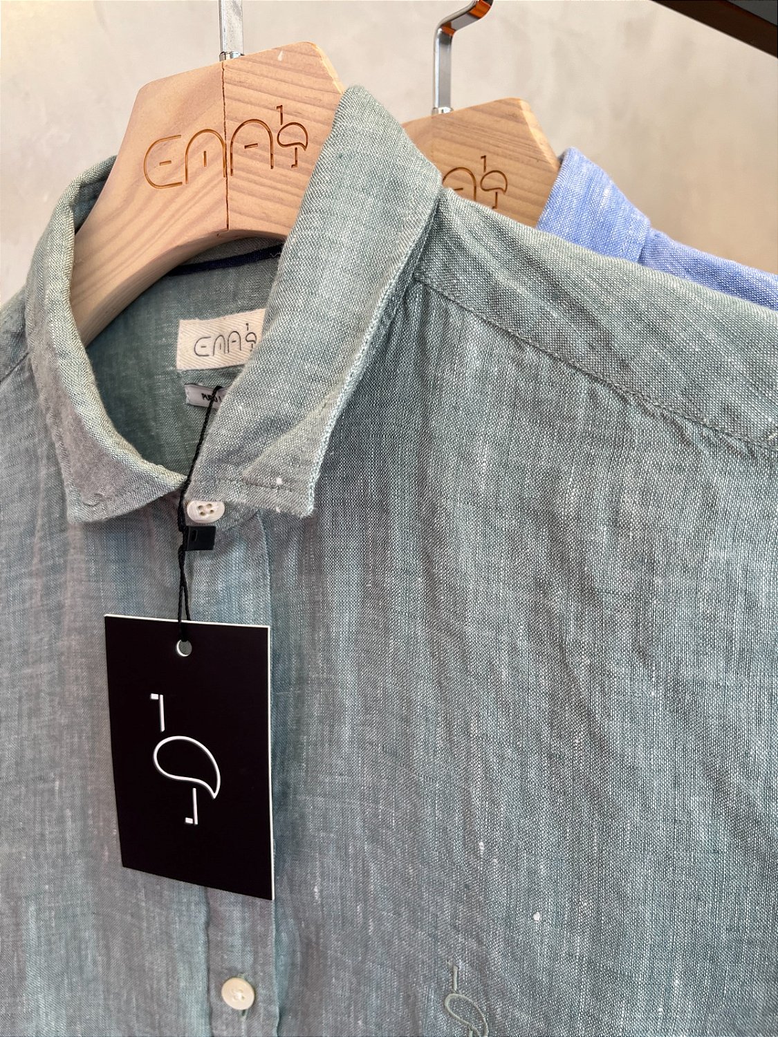 Camisa puro linho masculina 2025