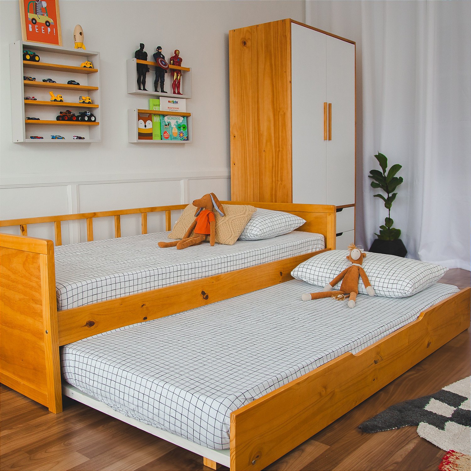 Bicama Infantil Pinus - Theo