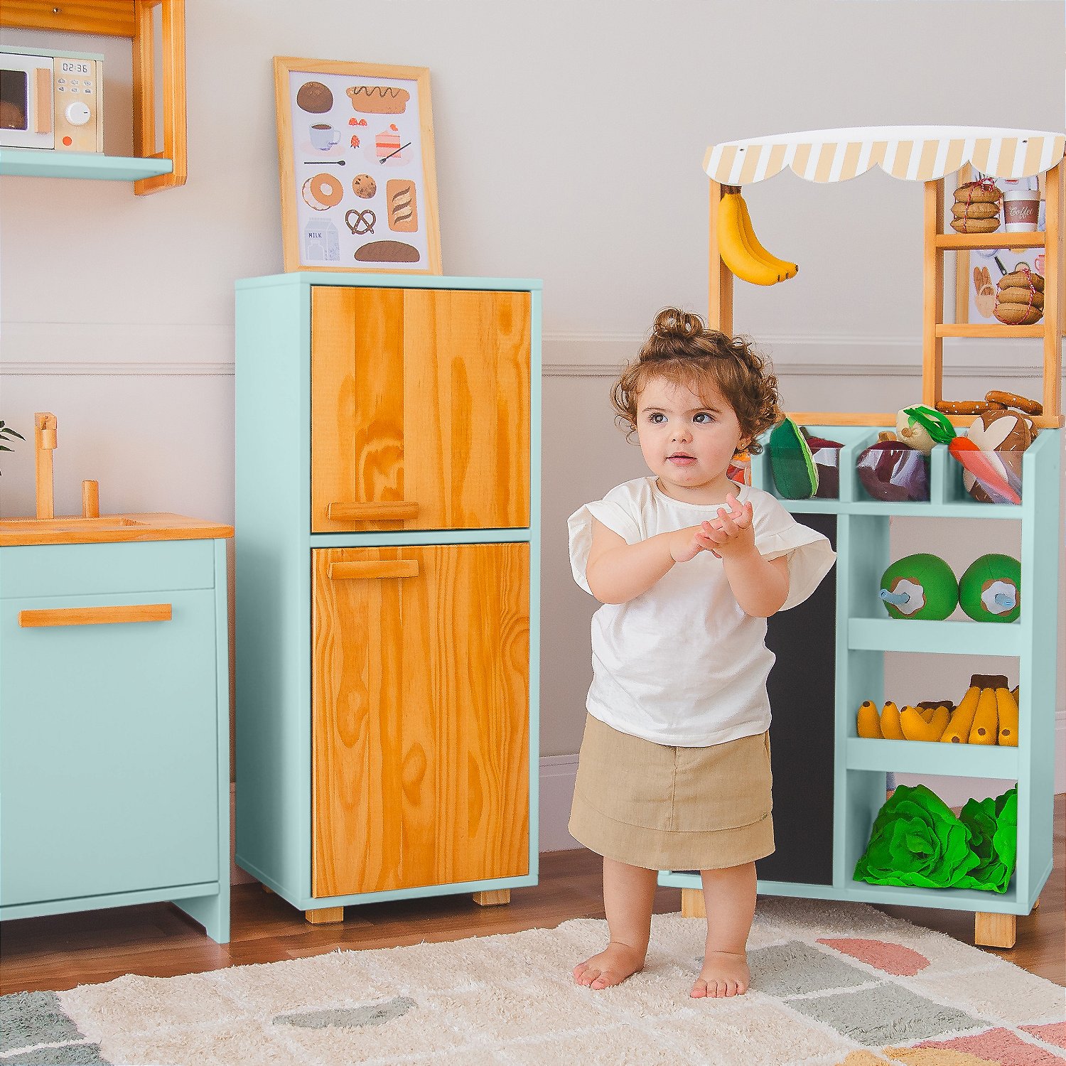 Geladeira Infantil Pocket - Verde
