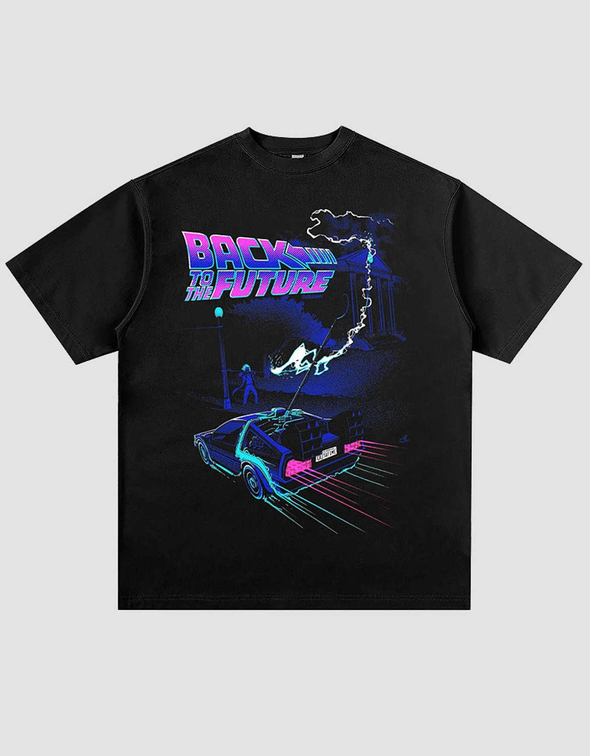 Camiseta Vintage Re Printed Back to the Future