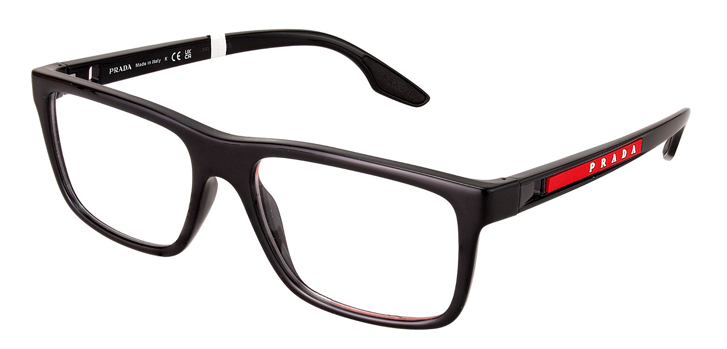 Oculos de Grau Prada VPS02O 1AB1O1 55 LJ2 - Otica Roberto