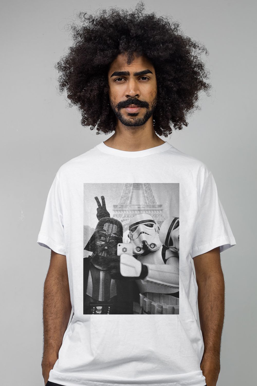 camiseta star wars selfie