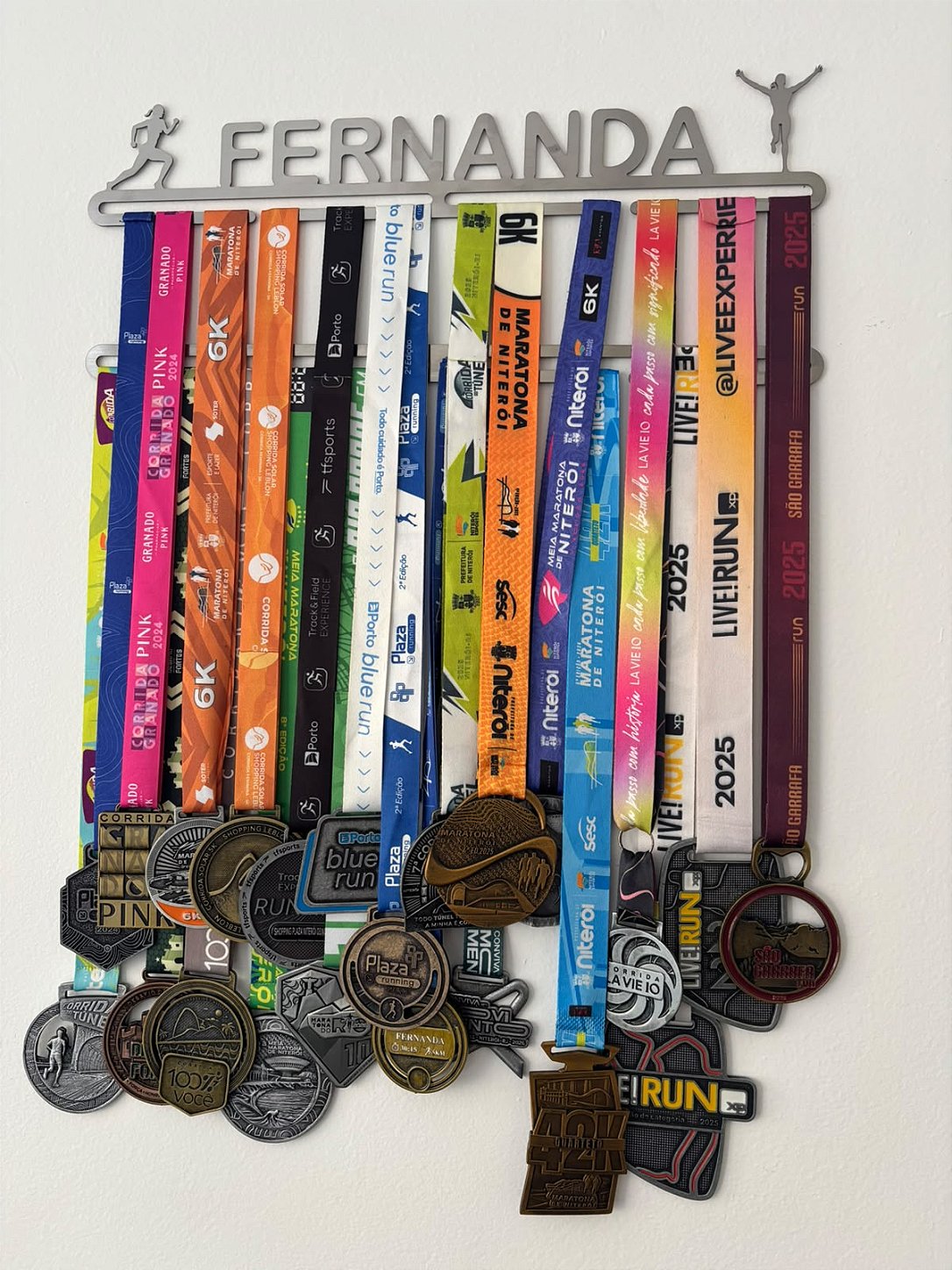Porta Medalhas Personalizado de Corrida
