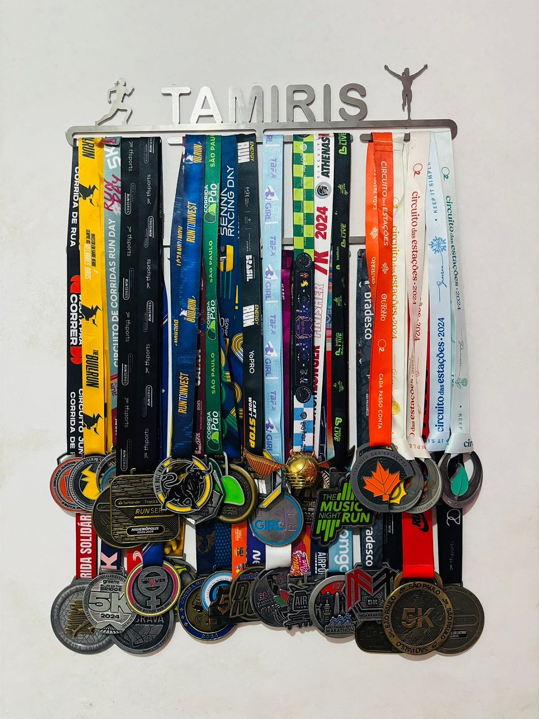 Porta Medalhas Personalizado de Corrida