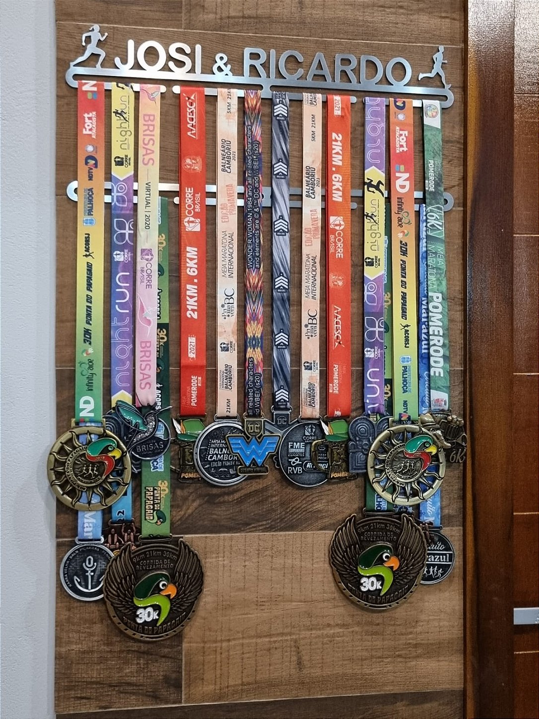 Porta Medalhas Personalizado de Corrida